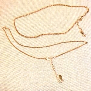 Gold Chain Necklaces - Costume Jewellery.
